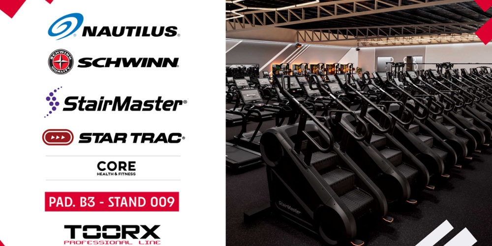 TOORX celebrates agreement with CORE Health & Fitness at RIMINI WELLNESS